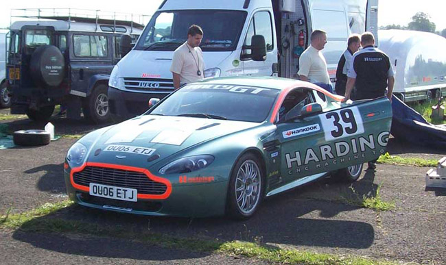 Aston Rally Car Not something you see every day.....