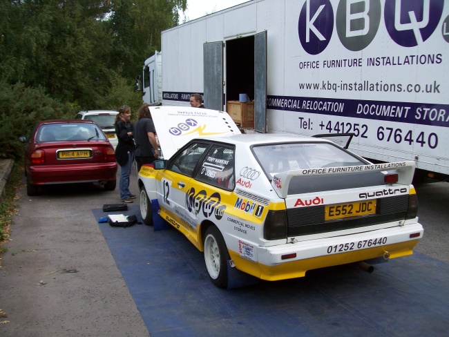 tony_audi_1 Tony's Quattro. With an Artic as Service Barge.