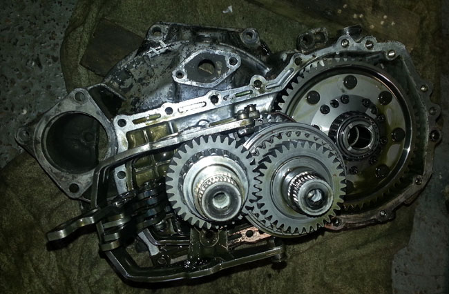 The business end.