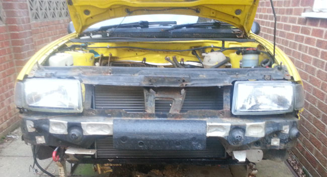 Much bigger radiator!
